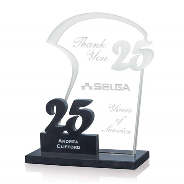 A Beautiful Line of Dynamic Waterjet Cut Awards... from ASI 84592 St Regis Group / St Regis