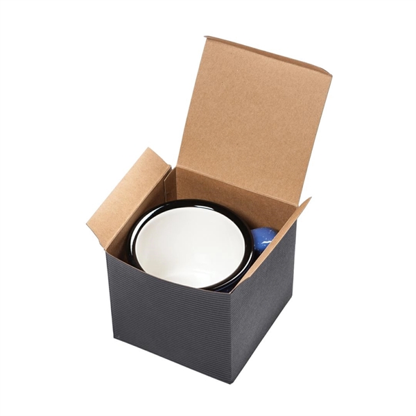 The thickly glazed, speckled granite-style finish of the Savannah ceramic mug... from ASI 84592 St Regis Group