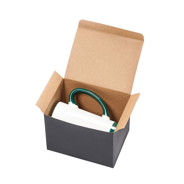 The Raquel ceramic mug features a rich white glaze with a... from ASI 84592 St Regis Group