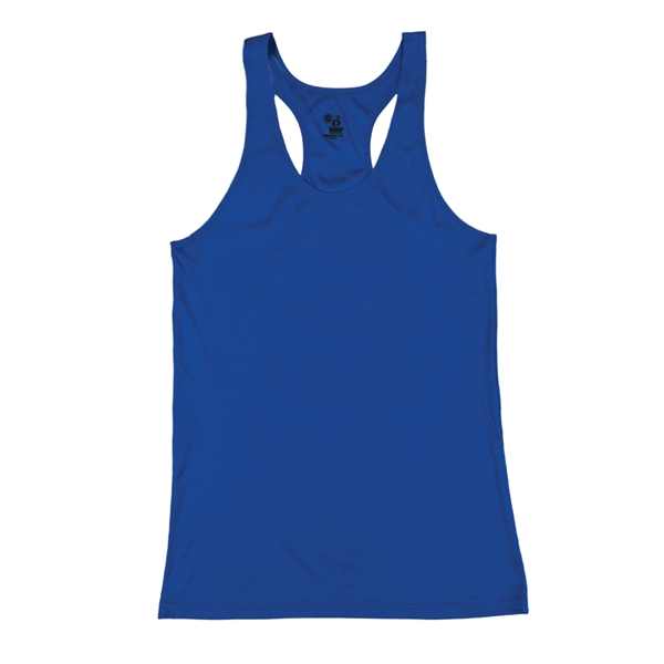 girl's racerback tank with A-line body, single-needle bound neck and armhole,... from ASI 37461 Augusta Sportswear