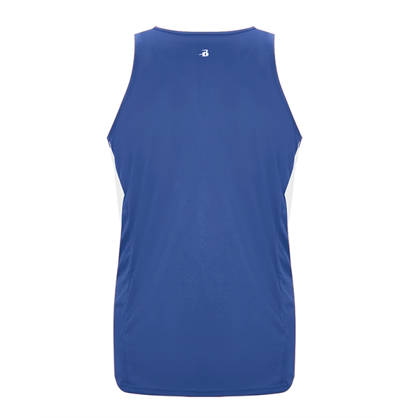 Youth singlet with contrast side inserts, double-needle hem, self-fabric binding neck... from ASI 37461 Augusta Sportswear