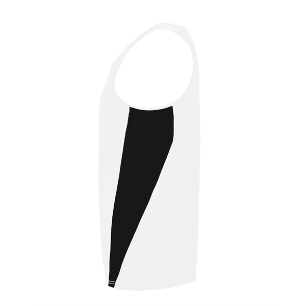 Youth singlet with contrast side inserts, double-needle hem, self-fabric binding neck... from ASI 37461 Augusta Sportswear