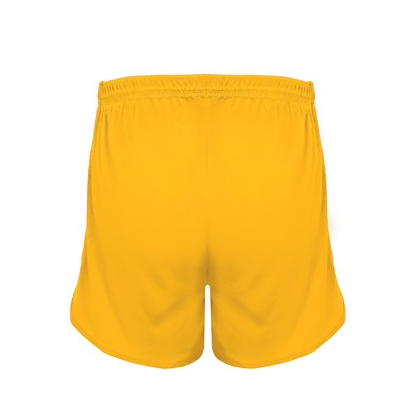Youth shorts with 3. 5" inseam, self-fabric binding on hem, 1"... from ASI 37461 Augusta Sportswear