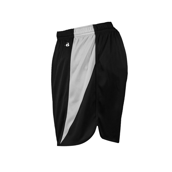 Youth shorts with 3. 5" inseam, self-fabric binding on hem, 1"... from ASI 37461 Augusta Sportswear