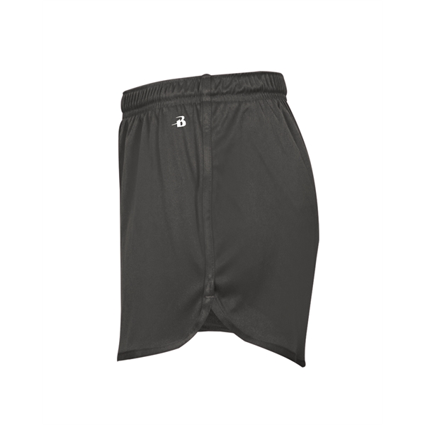 Track shorts with 1" covered elastic waistband with drawcord, inner brief... from ASI 37461 Augusta Sportswear
