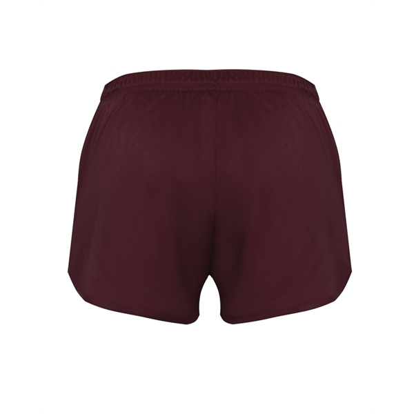 Track shorts with 1" covered elastic waistband with drawcord, inner brief... from ASI 37461 Augusta Sportswear