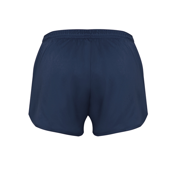 Track shorts with 1" covered elastic waistband with drawcord, inner brief... from ASI 37461 Augusta Sportswear