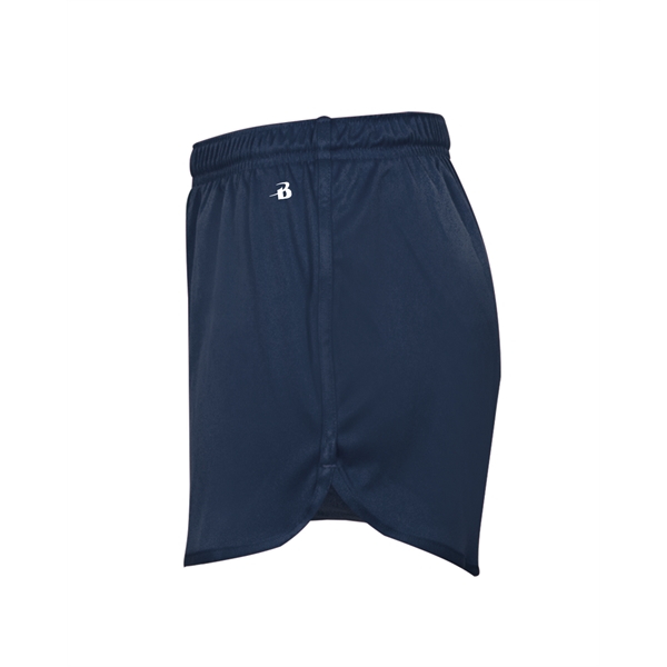 Track shorts with 1" covered elastic waistband with drawcord, inner brief... from ASI 37461 Augusta Sportswear