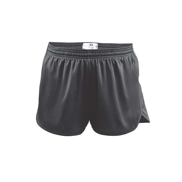 Women's shorts with 1" covered elastic waistband with drawcord, Badger heat... from ASI 37461 Augusta Sportswear
