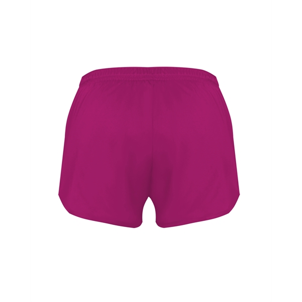 Women's shorts with 1" covered elastic waistband with drawcord, Badger heat... from ASI 37461 Augusta Sportswear
