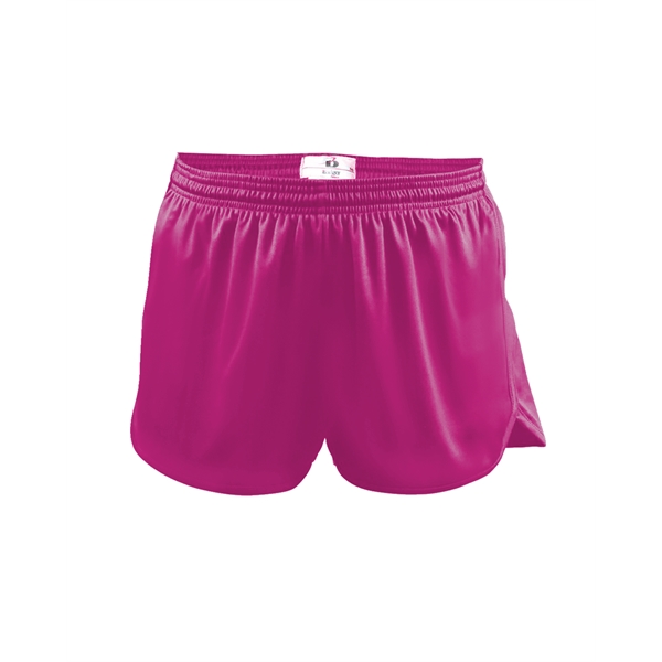 Women's shorts with 1" covered elastic waistband with drawcord, Badger heat... from ASI 37461 Augusta Sportswear