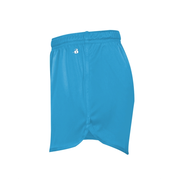 Youth track shorts with self-fabric binding on hem, 1" covered elastic... from ASI 37461 Augusta Sportswear