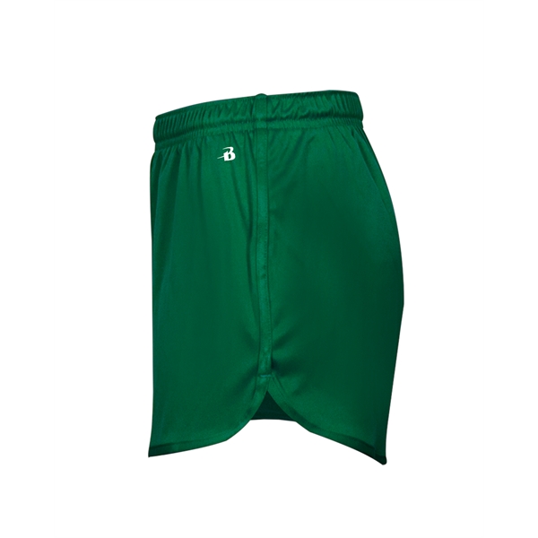 Youth track shorts with self-fabric binding on hem, 1" covered elastic... from ASI 37461 Augusta Sportswear