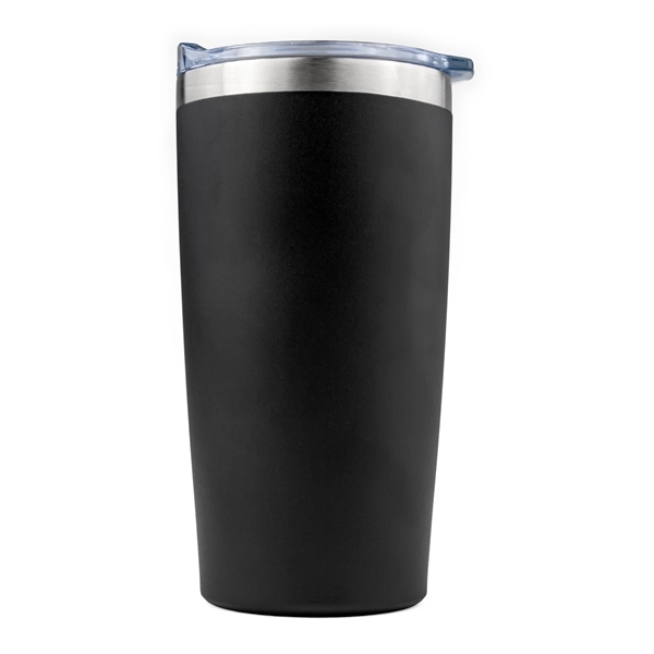 20oz Stainless Steel Vacuum Insulated Powder Coated Tumbler... from ASI 99030 Zipline / Zipline®