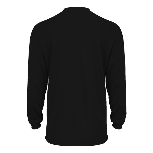 Long sleeve t-shirt with sport paneled shoulder for maximum movement, double-needle... from ASI 37461 Augusta Sportswear