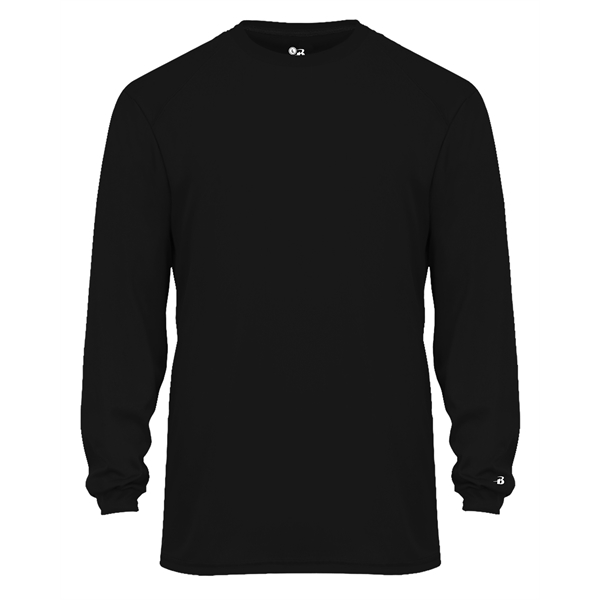 Long sleeve t-shirt with sport paneled shoulder for maximum movement, double-needle... from ASI 37461 Augusta Sportswear