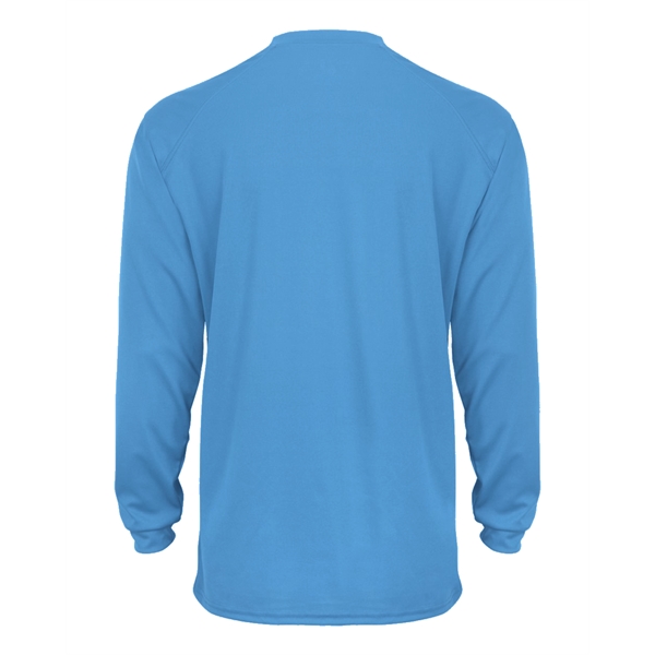Long sleeve t-shirt with sport paneled shoulder for maximum movement, double-needle... from ASI 37461 Augusta Sportswear