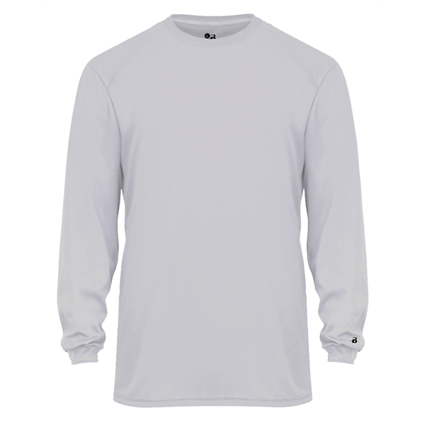 Long sleeve t-shirt with sport paneled shoulder for maximum movement, double-needle... from ASI 37461 Augusta Sportswear