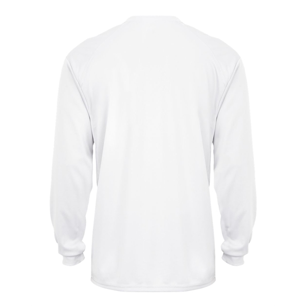 Long sleeve t-shirt with sport paneled shoulder for maximum movement, double-needle... from ASI 37461 Augusta Sportswear