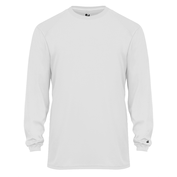 Long sleeve t-shirt with sport paneled shoulder for maximum movement, double-needle... from ASI 37461 Augusta Sportswear