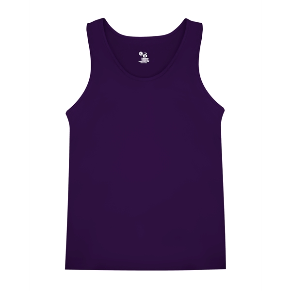 Youth tank with double-needle hem, self-fabric binding neck and armhole.... from ASI 37461 Augusta Sportswear