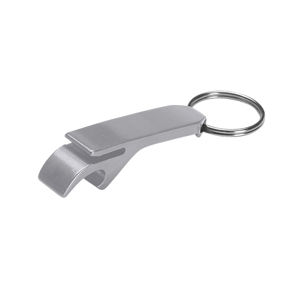 Aluminum Bottle/Can Opener Key Ring.  Opens Bottles and Flip-Top Cans.... from ASI 61125 Hit Promotional Products / Hit®