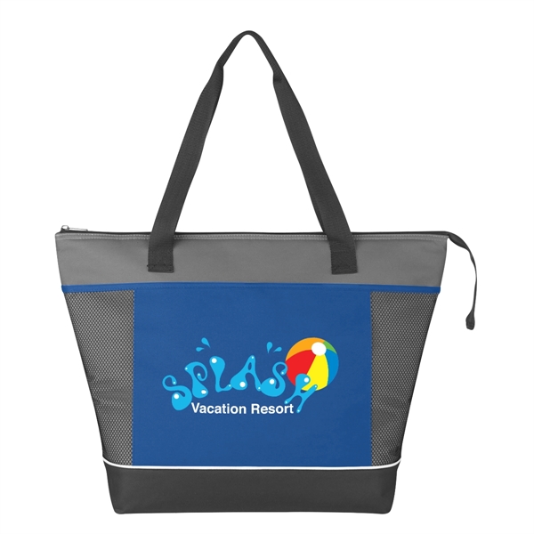 Mega Shopping Kooler Tote Bag. Made Of 600D Polyester.  PEVA... from ASI 61125 Hit Promotional Products / Hit®