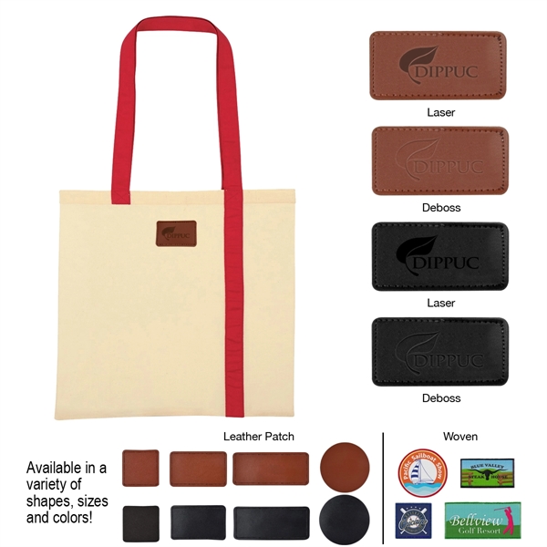 Striped Economy Cotton Canvas Tote.  5 oz. Canvas.  29"... from ASI 61125 Hit Promotional Products / Hit®