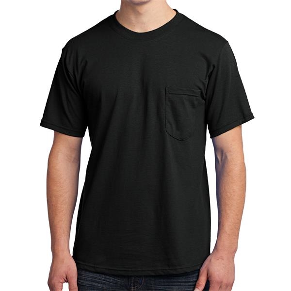 Port & Company® - All-American Tee With Pocket... from ASI 61125 Hit Promotional Products / Hit®
