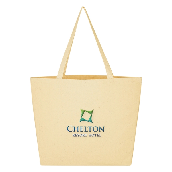10 oz. cotton twill, natural colored tote bag measuring 20" x... from ASI 61125 Hit Promotional Products / Hit®