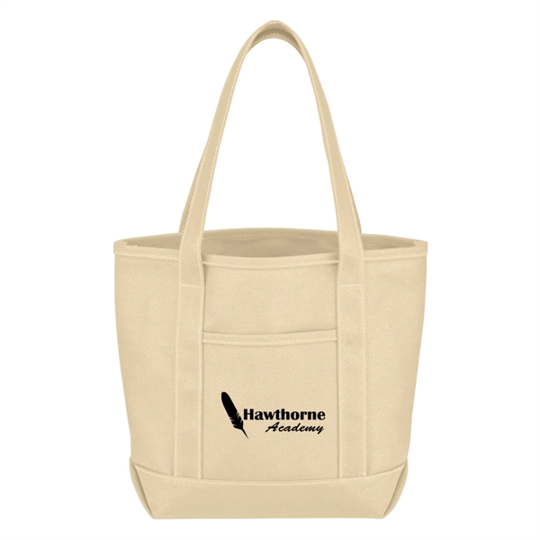 Small Cotton Canvas Yacht Tote.  24 oz. Canvas.  22"... from ASI 61125 Hit Promotional Products / Hit®