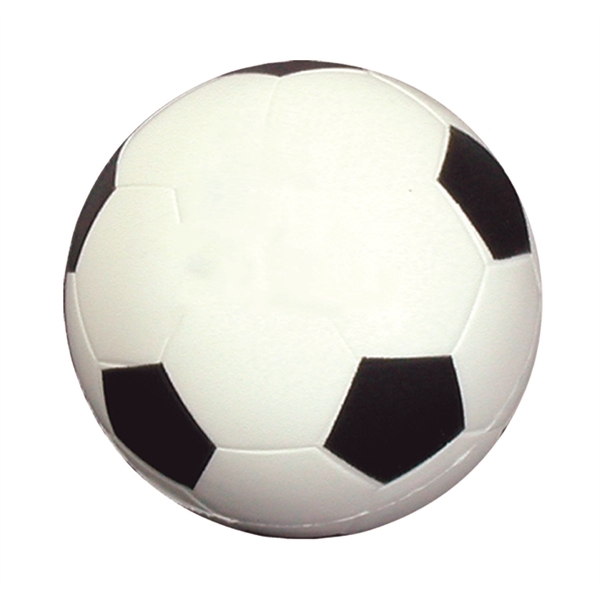 Stress reliever with soccer ball shape... from ASI 61125 Hit Promotional Products / Hit®