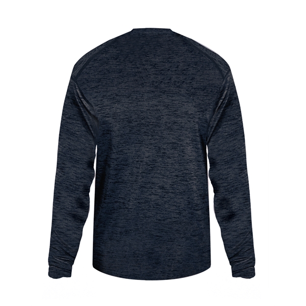 Long sleeve t-shirt with Badger sport paneled shoulder for maximum movement,... from ASI 37461 Augusta Sportswear