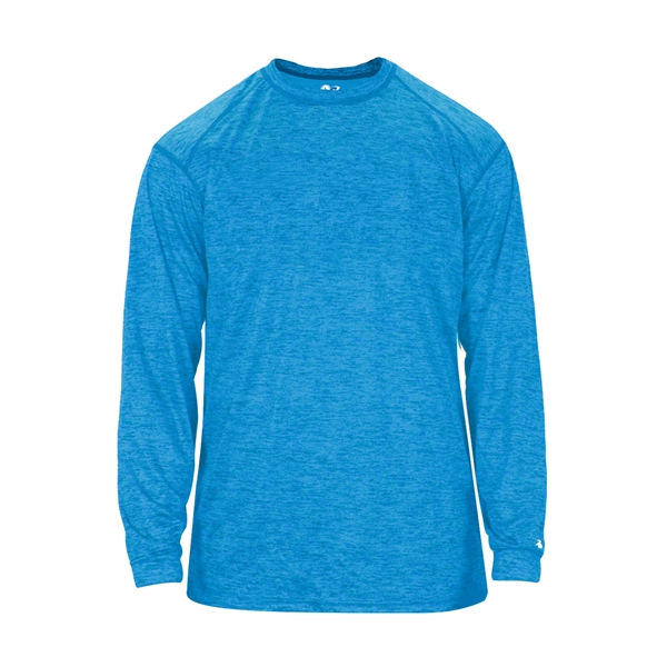 Long sleeve t-shirt with Badger sport paneled shoulder for maximum movement,... from ASI 37461 Augusta Sportswear