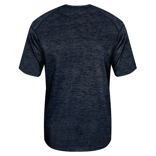 Youth tonal blend tee with paneled shoulder for maximum movement, self-fabric... from ASI 37461 Augusta Sportswear