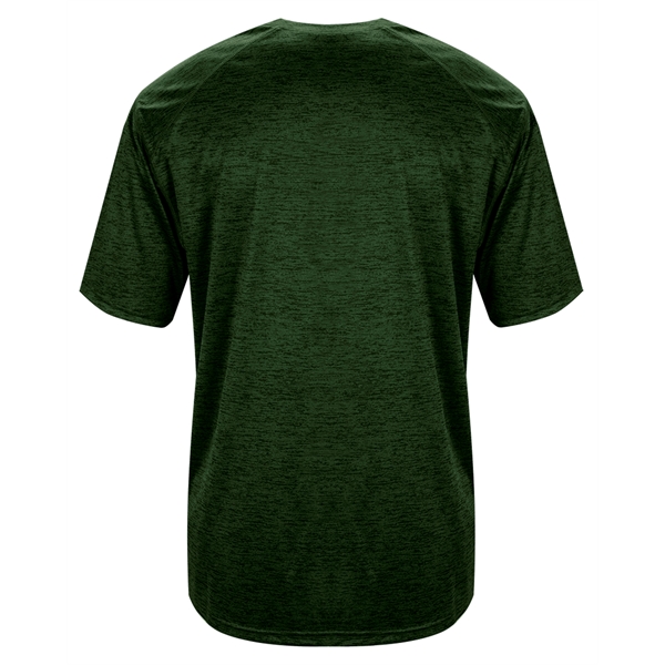Youth tonal blend tee with paneled shoulder for maximum movement, self-fabric... from ASI 37461 Augusta Sportswear