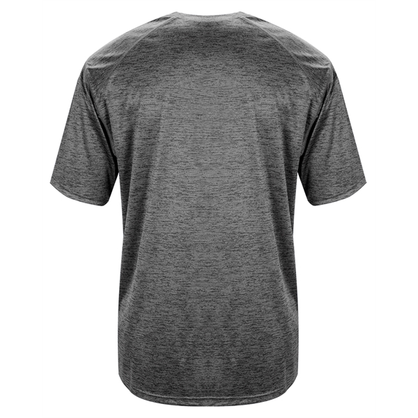 Youth tonal blend tee with paneled shoulder for maximum movement, self-fabric... from ASI 37461 Augusta Sportswear