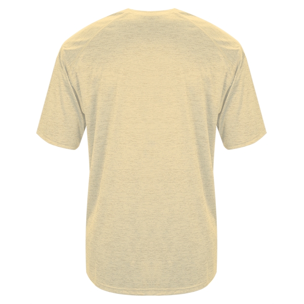 Youth tonal blend tee with paneled shoulder for maximum movement, self-fabric... from ASI 37461 Augusta Sportswear