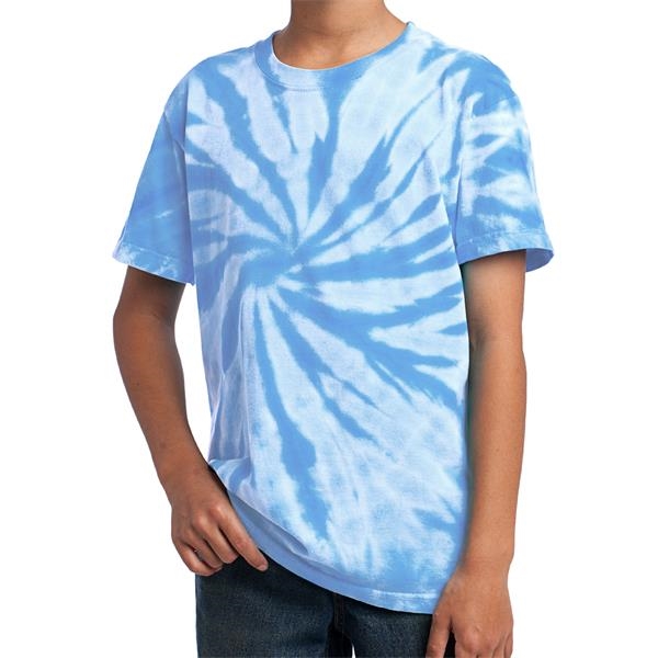 5.4 oz. youth tie-dye t-shirt made from 100% cotton, CPSIA tracking... from ASI 61125 Hit Promotional Products