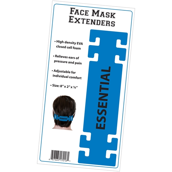 Face mask extender to relieve ears of pressure and pain.... from ASI 54886 Foamworx / FoamWorx