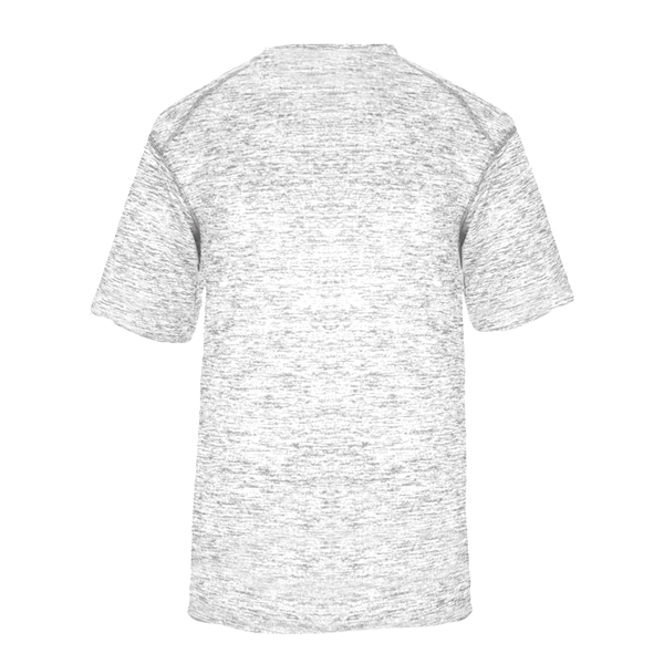 Blend tee with self-fabric collar, Badger sport paneled shoulder for maximum... from ASI 37461 Augusta Sportswear