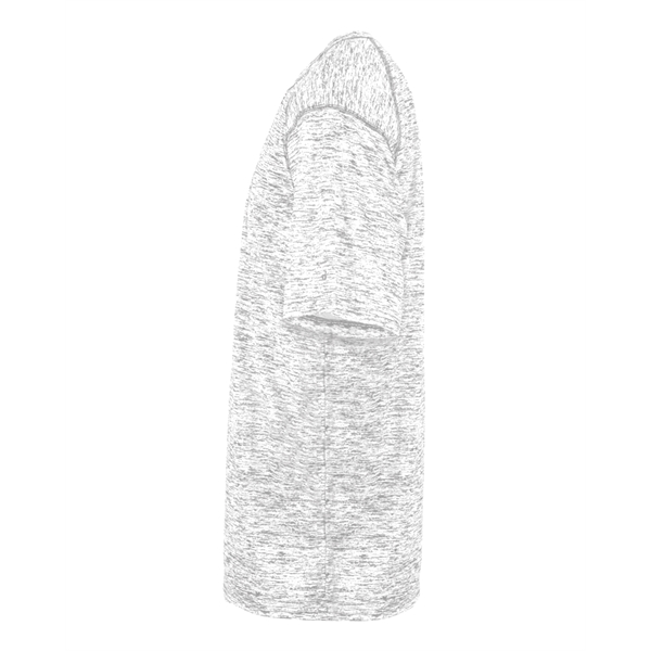 Blend tee with self-fabric collar, Badger sport paneled shoulder for maximum... from ASI 37461 Augusta Sportswear