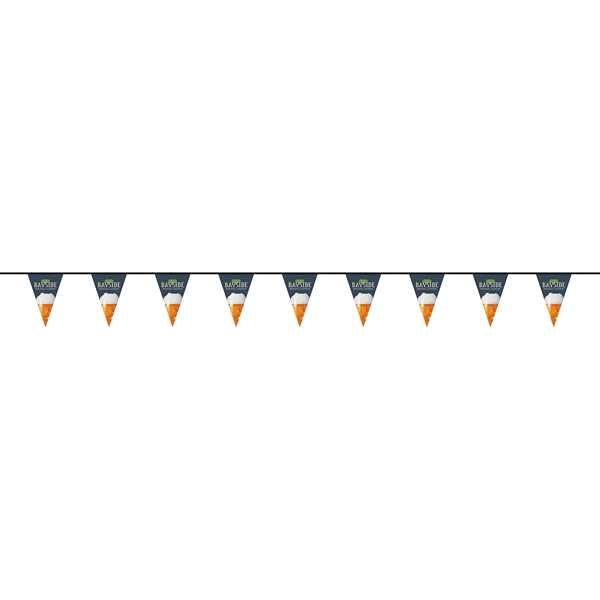 PVC Triangular pennant string; 15'.... from ASI 80228 Quinn