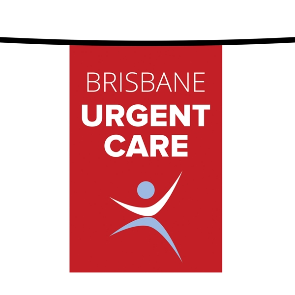 PVC Rectangular pennant string; 30'.... from ASI 80228 Quinn