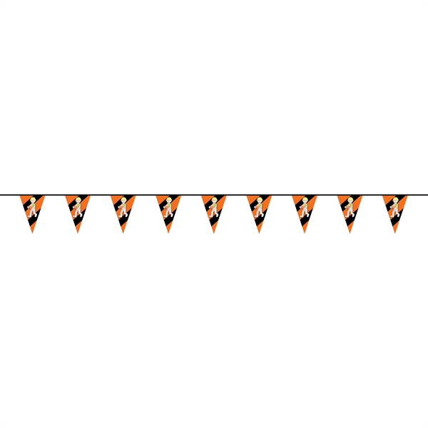 PVC Triangular pennant string; 100'.... from ASI 80228 Quinn