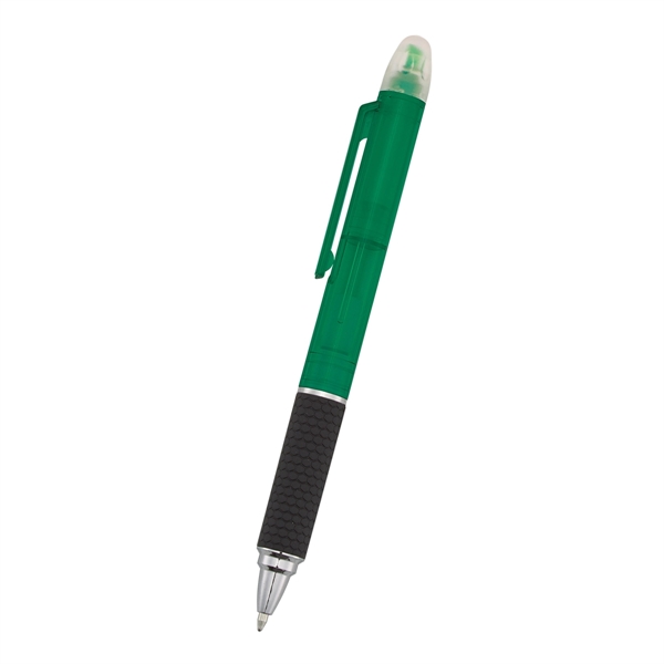 Sayre twist-action pen with black ink, an extra-wide pocket clip, and... from ASI 61125 Hit Promotional Products / Hit®