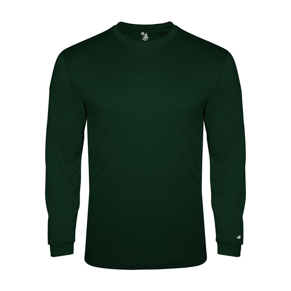 Long sleeve t-shirt with double-needle hem, self-fabric collar and cuffs, Badger... from ASI 37461 Augusta Sportswear