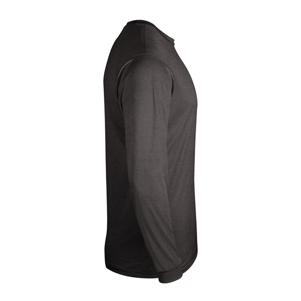 Youth tri-blend tee with sport shoulder for maximum movement, self-fabric collar... from ASI 37461 Augusta Sportswear