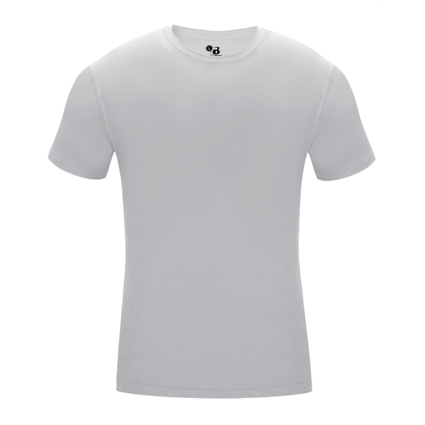 Pro compression crew. Self-fabric collar, stretch body fit, double-needle hem, Badger... from ASI 37461 Augusta Sportswear