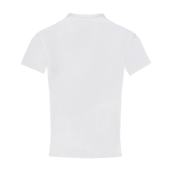 Youth pro-compression crew with self-fabric collar, stretch body fit, double-needle hem,... from ASI 37461 Augusta Sportswear